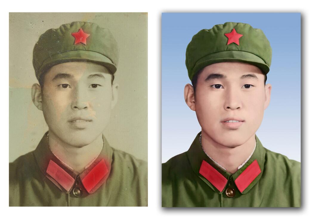 贺州破损照片修复-18